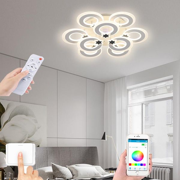 ceiling lights modern bedroom led lamp smart remote control dimming living room villa dining lighting indoor
ceiling lights modern bedroom led lamp smart remote control dimming living room villa dining lighting indoor