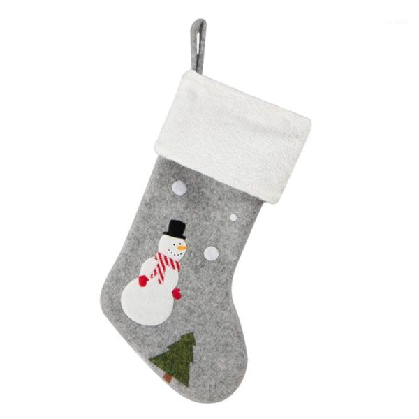 christmas decorations snowman gift sock design bag candy storage pendant decor 
christmas decorations snowman gift sock design bag candy storage pendant decor