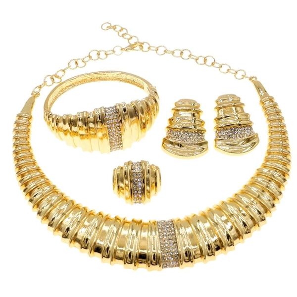 earrings & necklace yoomuna wholesale fashion 18k italian gold jewelry set luxury wedding gift bridal party women's jewelle, Silver
earrings & necklace yoomuna wholesale fashion 18k italian gold jewelry set luxury wedding gift bridal party women's jewelle, Silver
