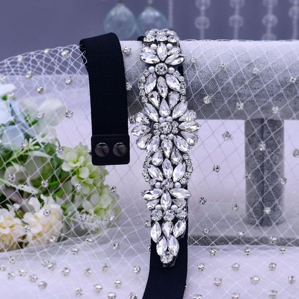 wedding sashes trixy s407 stunning elastic belt crystal rhinestone sash fancy for girls women black belts bridal, White
wedding sashes trixy s407 stunning elastic belt crystal rhinestone sash fancy for girls women black belts bridal, White