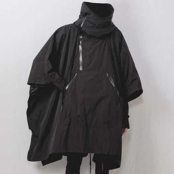 men's trench coats windbreaker coat loose medium long cloak autumn winter personalized sleeveless bat sleeve, Tan;black
men's trench coats windbreaker coat loose medium long cloak autumn winter personalized sleeveless bat sleeve, Tan;black