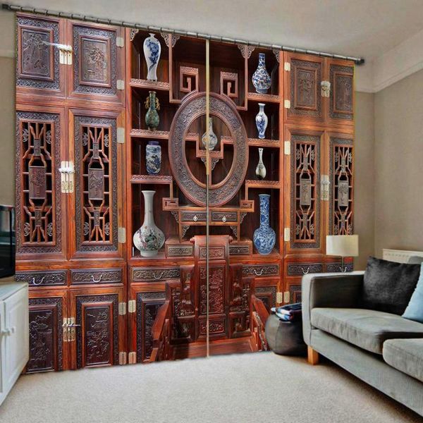 curtain & drapes brown curtains chinese decoration 3d luxury blackout window living room
curtain & drapes brown curtains chinese decoration 3d luxury blackout window living room