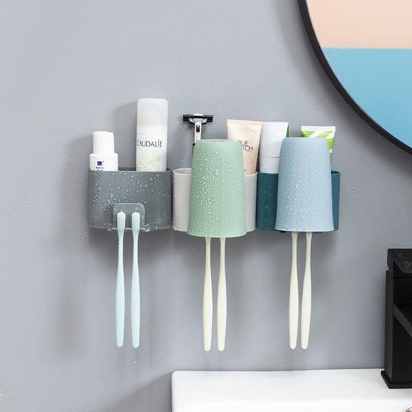 toothbrush holders 1pc holder punch-wall-mounted shaver toothpaste mouthwash cup storage rack bathroom gadgets
toothbrush holders 1pc holder punch-wall-mounted shaver toothpaste mouthwash cup storage rack bathroom gadgets