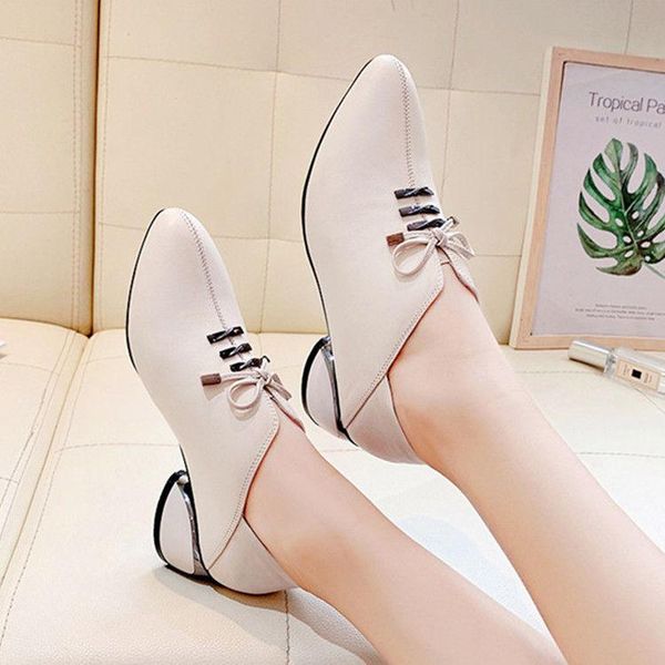 dress shoes microfiber leather woman mid heels women casual shoe korea style block heel slip on footware for office lady beige black s
dress shoes microfiber leather woman mid heels women casual shoe korea style block heel slip on footware for office lady beige black s