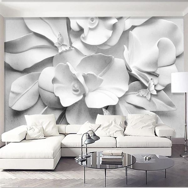 wallpapers floral 3d wallpaper modern wall mural murals white embossed flower for bedroom walls
wallpapers floral 3d wallpaper modern wall mural murals white embossed flower for bedroom walls