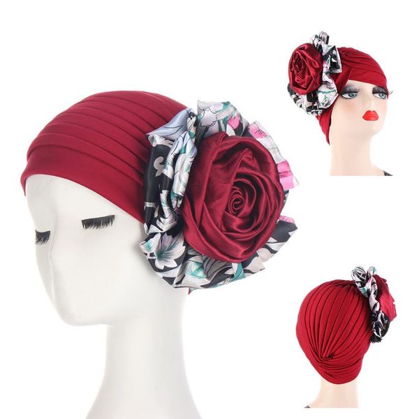 beanie/skull caps fashion rose flower turban stretchy bonnet cap for muaslim women hats wrinkle headband decoration high elasticity bandanas, Blue;gray
beanie/skull caps fashion rose flower turban stretchy bonnet cap for muaslim women hats wrinkle headband decoration high elasticity bandanas, Blue;gray