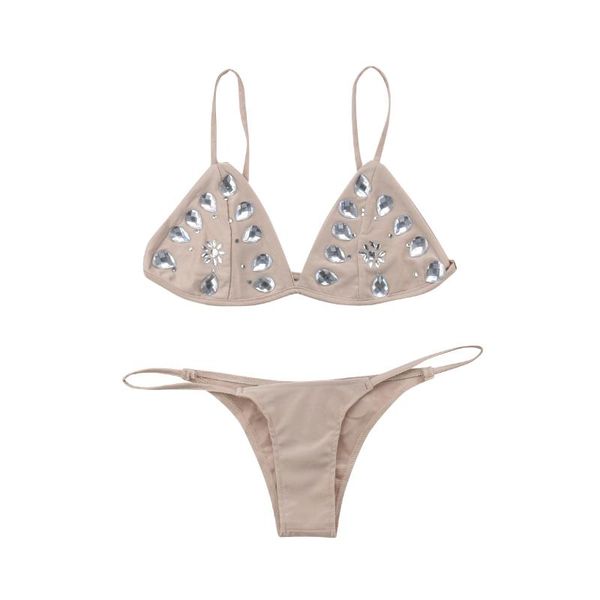 women's swimwear bikini crystal rhinestones glitter diamond gems women set beach bathing suit swimsuit push up brazilian, White;black
women's swimwear bikini crystal rhinestones glitter diamond gems women set beach bathing suit swimsuit push up brazilian, White;black