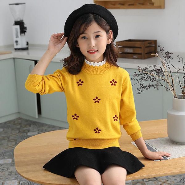pullover 2021 autumn winter children baby sweaters solid color o-neck girls knit kids casual girl clothing w178, Blue
pullover 2021 autumn winter children baby sweaters solid color o-neck girls knit kids casual girl clothing w178, Blue