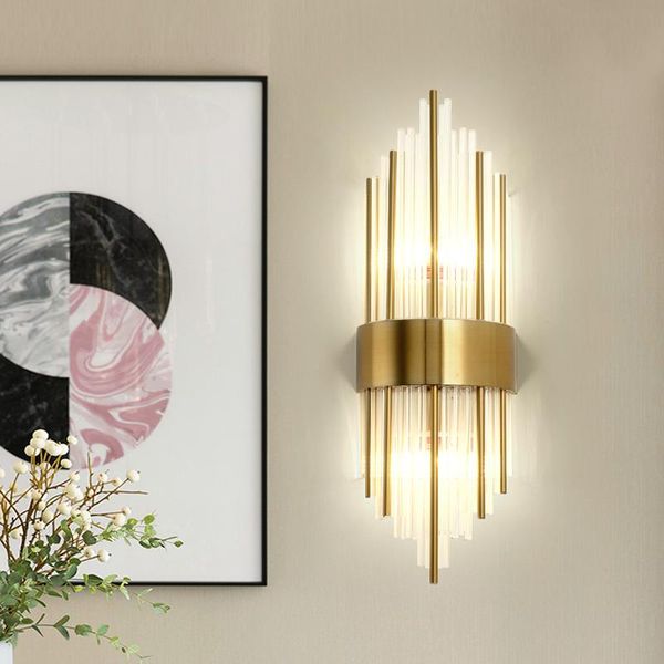 fashion all- wall lamp bedside bedroom high temperature paint stairs aisle background crystal lamps
fashion all- wall lamp bedside bedroom high temperature paint stairs aisle background crystal lamps