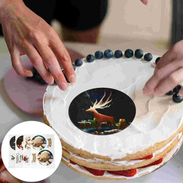 other festive & party supplies 4 pcs creative cake decors decorative wafer paper cakes and desserts (assorted color)
other festive & party supplies 4 pcs creative cake decors decorative wafer paper cakes and desserts (assorted color)