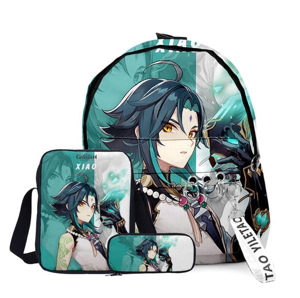 backpack 2021 game genshin impact lapbags set/3pecs women men cartoon 3d cosply travel waterproof schoolbag
backpack 2021 game genshin impact lapbags set/3pecs women men cartoon 3d cosply travel waterproof schoolbag