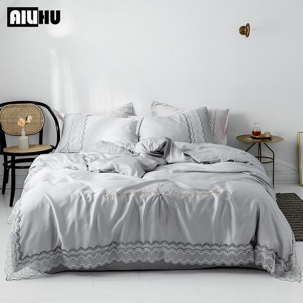 bedding sets solid color lace embroidery ice silk lyocell fiber silky soft duvet cover home us king size set 4pcs
bedding sets solid color lace embroidery ice silk lyocell fiber silky soft duvet cover home us king size set 4pcs