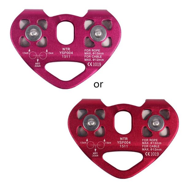 double trolley pulley aluminum zip line rock climbing mountaineering rescue drop cords, slings and webbing
double trolley pulley aluminum zip line rock climbing mountaineering rescue drop cords, slings and webbing