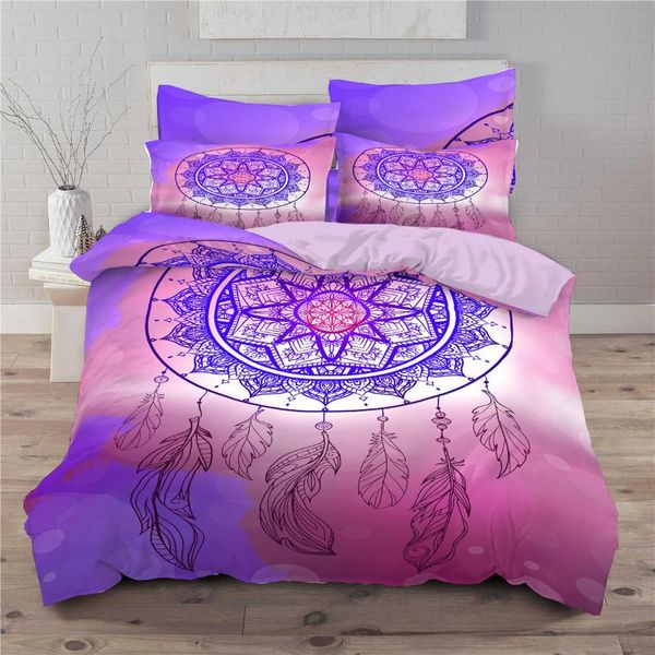 3d dreamcatcher feather duvet cover set boho 2/3pcs size home textile bohemian comforter bedding sets with pillowcase
3d dreamcatcher feather duvet cover set boho 2/3pcs size home textile bohemian comforter bedding sets with pillowcase