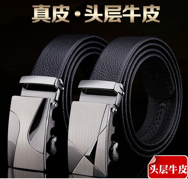man's leather belt automatic buckle business man's, Black;brown
man's leather belt automatic buckle business man's, Black;brown