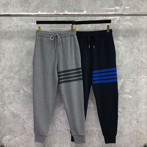 men's pants tb brand men's sweatpants, casual cotton loose, running, spring stripe, autumn, 2021, Black
men's pants tb brand men's sweatpants, casual cotton loose, running, spring stripe, autumn, 2021, Black