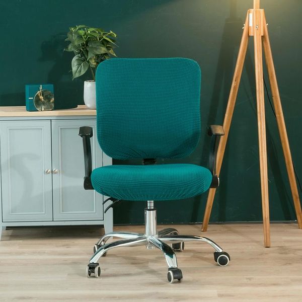 solid color office computer chair thickened elastic cover split seat universal anti-dust armchair covers
solid color office computer chair thickened elastic cover split seat universal anti-dust armchair covers