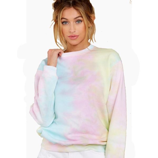 women's hoodies & sweatshirts fanco 2021 autumn tie-dye o-neck long sleeve women clothes pink sweatshirt, Black
women's hoodies & sweatshirts fanco 2021 autumn tie-dye o-neck long sleeve women clothes pink sweatshirt, Black