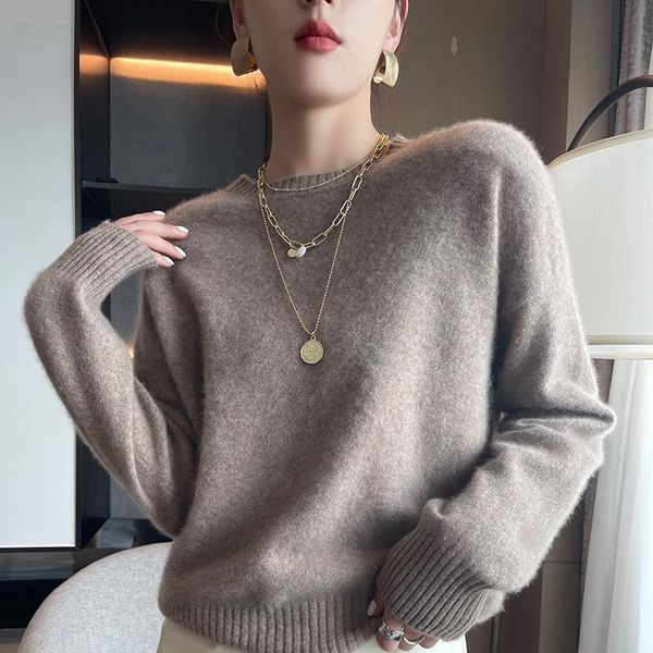 women's sweaters 100% wool sweater women o-neck pullover loose long sleeves autumn and winter large size jumper casual solid color, White;black
women's sweaters 100% wool sweater women o-neck pullover loose long sleeves autumn and winter large size jumper casual solid color, White;black