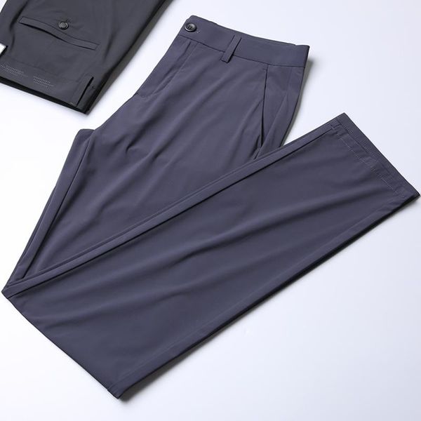 men's pants 2021 enjoy natural pure summer light luxury ice smooth business men slim straight leg casual, Black
men's pants 2021 enjoy natural pure summer light luxury ice smooth business men slim straight leg casual, Black