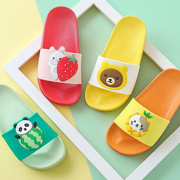 slipper children' slippers summer cute cartoon fruit bear home household soft bottom boys girls baby kids girl, Black;grey
slipper children' slippers summer cute cartoon fruit bear home household soft bottom boys girls baby kids girl, Black;grey