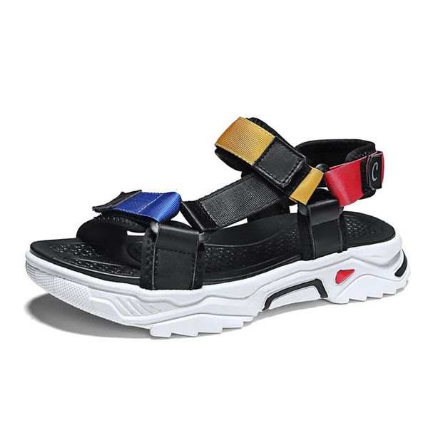 sandals urban fashion ankle wrap weaving straps mens casual sport sandal shoes summer hook loop buckle thick outsole large size, Black
sandals urban fashion ankle wrap weaving straps mens casual sport sandal shoes summer hook loop buckle thick outsole large size, Black