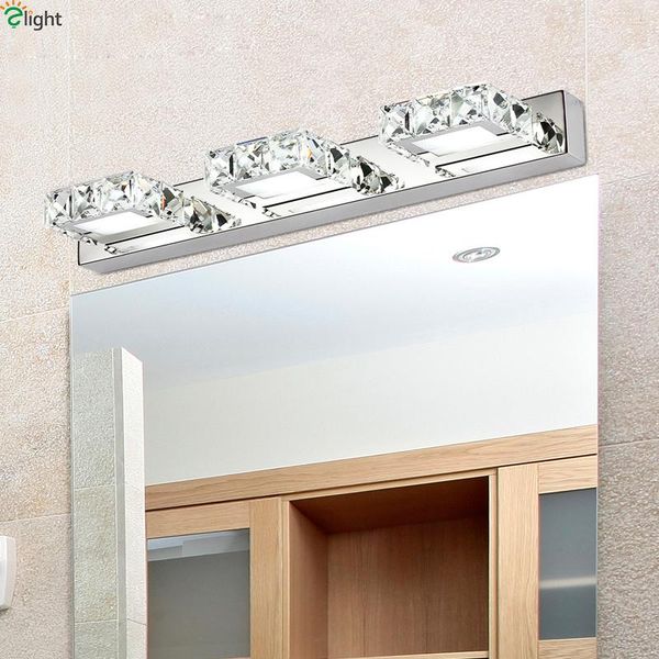 wall lamp modern lustre crystal led lights chrome metal bathroom bedroom light washroom mirror sconce
wall lamp modern lustre crystal led lights chrome metal bathroom bedroom light washroom mirror sconce
