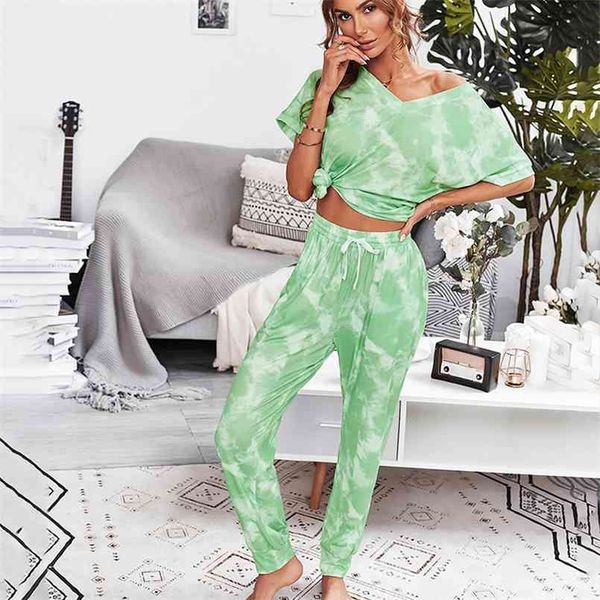 homewear two piece outfits temperament suit summer casual home wear casual life female leopard 2 set women 210508, White
homewear two piece outfits temperament suit summer casual home wear casual life female leopard 2 set women 210508, White
