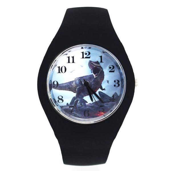 wristwatches dinosaur jurassic dino tyrannosaurus rex dragon pattern men women fashion silicone band sport quartz wrist watch, Slivery;brown
wristwatches dinosaur jurassic dino tyrannosaurus rex dragon pattern men women fashion silicone band sport quartz wrist watch, Slivery;brown