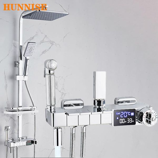 bathroom shower sets piano thermostatic set quality brass rainfall bathtub mixer faucet led temperature display digital
bathroom shower sets piano thermostatic set quality brass rainfall bathtub mixer faucet led temperature display digital
