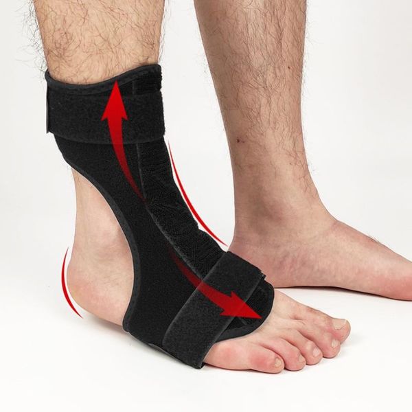 aluminum ankle plantar fasciitis splint sport safty night foot drop orthosis brace support with strap supports, Blue;black
aluminum ankle plantar fasciitis splint sport safty night foot drop orthosis brace support with strap supports, Blue;black
