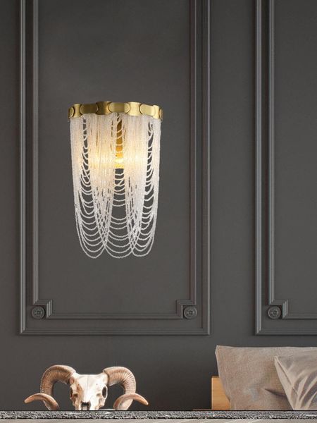 wall lamp copper tassel crystal light luxury creative art living room girl bedroom bedside designer
wall lamp copper tassel crystal light luxury creative art living room girl bedroom bedside designer