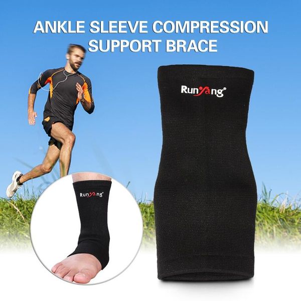 ankle support 1 pcs knitted sleeve compression wrap brace protector for sport recovery pain relief, Blue;black
ankle support 1 pcs knitted sleeve compression wrap brace protector for sport recovery pain relief, Blue;black