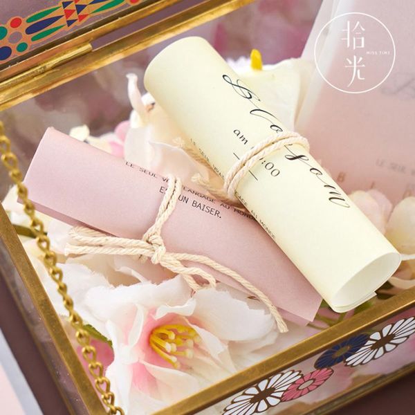 gift wrap 16set wholesale 21x9cm letterhead 3envelope 6letter gold flower pattern packaging stationery postcard scrapbooking
gift wrap 16set wholesale 21x9cm letterhead 3envelope 6letter gold flower pattern packaging stationery postcard scrapbooking