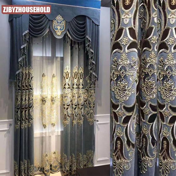 curtain & drapes 2021 european style chenille embroidered hollow finished custom blackout curtains for living dining room bedroom
curtain & drapes 2021 european style chenille embroidered hollow finished custom blackout curtains for living dining room bedroom