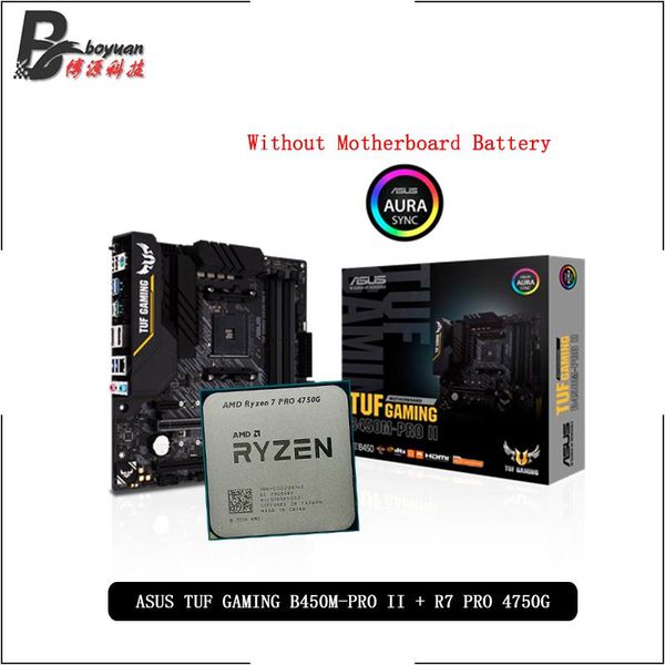motherboards amd ryzen 7 4750g r7 cpu + asus tuf gaming b450m-pro ii motherboard suit socket am4 all but without cooler
motherboards amd ryzen 7 4750g r7 cpu + asus tuf gaming b450m-pro ii motherboard suit socket am4 all but without cooler