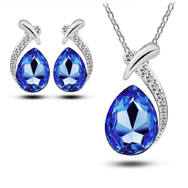 earrings & necklace wholesale 6 set lot jewelry sets for women embellished with crystal and wedding jewellry, Silver
earrings & necklace wholesale 6 set lot jewelry sets for women embellished with crystal and wedding jewellry, Silver