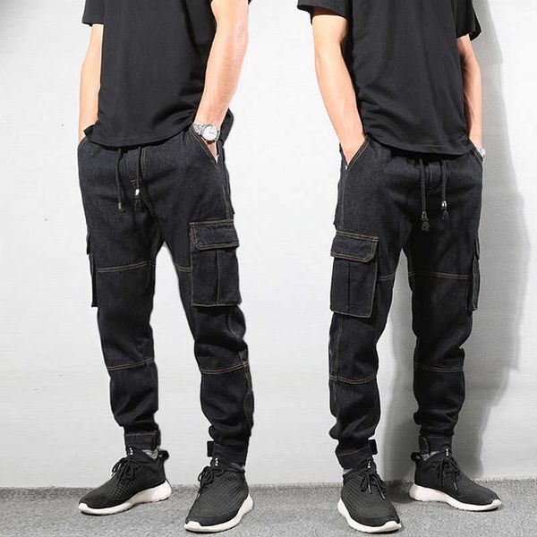 men's jeans japanese vintage fashion men fit spliced designer big pocket pants streetwear original color hip hop joggers bpmr 209u, Blue
men's jeans japanese vintage fashion men fit spliced designer big pocket pants streetwear original color hip hop joggers bpmr 209u, Blue