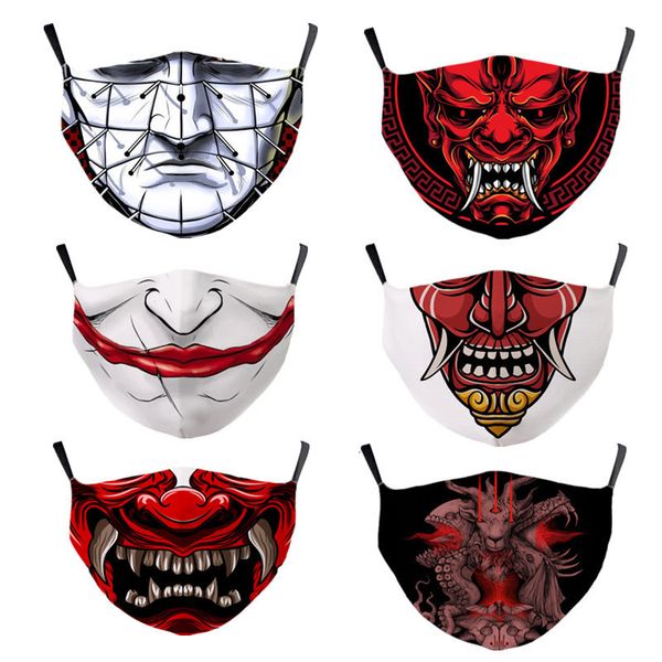 mask personalized creativity funny face with halloween pattern can be washed and put filter core
mask personalized creativity funny face with halloween pattern can be washed and put filter core