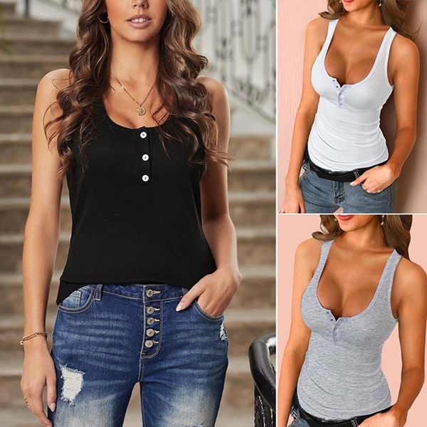 womens u neck button down tank casual sleeveless shirts summer loose tunic tees women's t-shirt, White
womens u neck button down tank casual sleeveless shirts summer loose tunic tees women's t-shirt, White