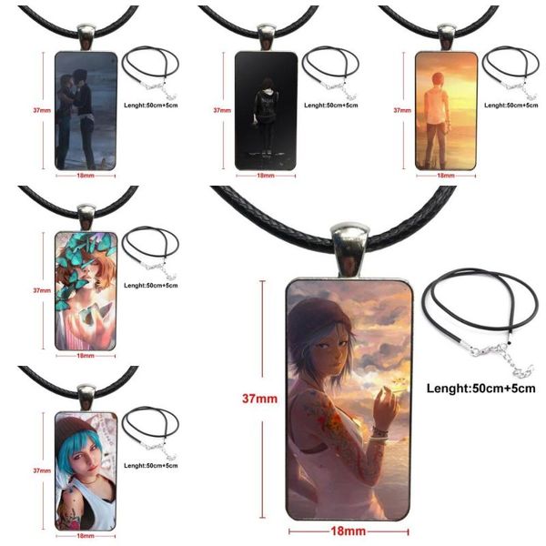 pendant necklaces awesome games life is strange glass cabochon jewelry steel color with long choker rectangle necklace for unisex, Silver
pendant necklaces awesome games life is strange glass cabochon jewelry steel color with long choker rectangle necklace for unisex, Silver