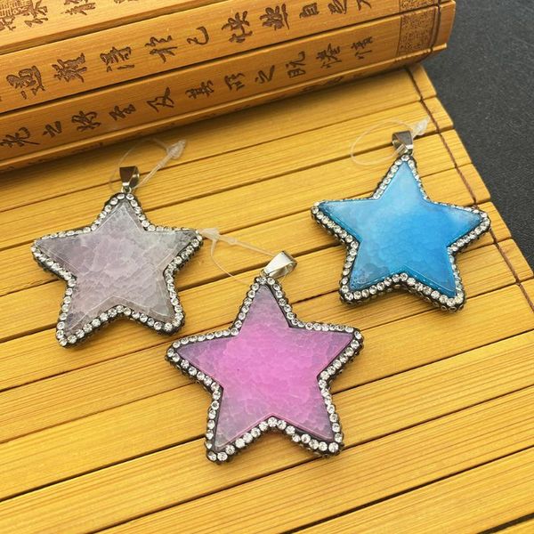 charms natural stone pendants multi-color crystals five-pointed stars diamonds suitable for diy fashion women's jewelry necklaces, Bronze;silver
charms natural stone pendants multi-color crystals five-pointed stars diamonds suitable for diy fashion women's jewelry necklaces, Bronze;silver