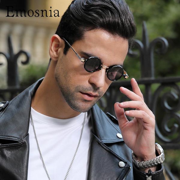 sunglasses emosia retro punk round for women men brand designer vintage small circle metal frame sun glasses colorful lens uv400, White;black
sunglasses emosia retro punk round for women men brand designer vintage small circle metal frame sun glasses colorful lens uv400, White;black
