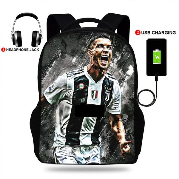 backpack buleflyer cr7 print backpacks boys/girls school bags lapteenage notebook usb charge mochila
backpack buleflyer cr7 print backpacks boys/girls school bags lapteenage notebook usb charge mochila