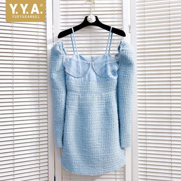 casual dresses winter sling off shoulder mesh spliced wrap dress elegant office pullover long sleeve short lady blue party, Black;gray
casual dresses winter sling off shoulder mesh spliced wrap dress elegant office pullover long sleeve short lady blue party, Black;gray