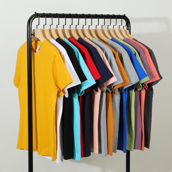 240g t-shirt advertising shirt solid color cotton short-sleeved hip-hop harajuku can be customized badges men's t-shirts, White;black
240g t-shirt advertising shirt solid color cotton short-sleeved hip-hop harajuku can be customized badges men's t-shirts, White;black