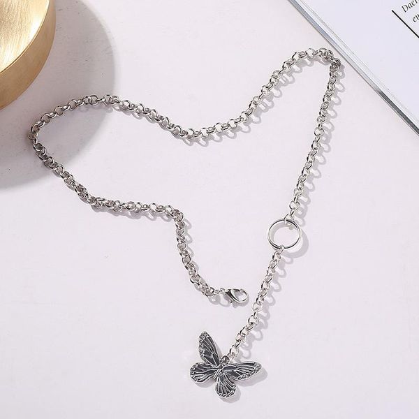chokers temperament tassel hollow necklace western style butterfly pendant jewelry female stylish double rhinestone alloy, Golden;silver
chokers temperament tassel hollow necklace western style butterfly pendant jewelry female stylish double rhinestone alloy, Golden;silver