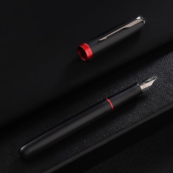 jinhao black and tiny squares metal 0.5mm medium nib fountain pen w/converter office school professional stationery writing tool pens
jinhao black and tiny squares metal 0.5mm medium nib fountain pen w/converter office school professional stationery writing tool pens