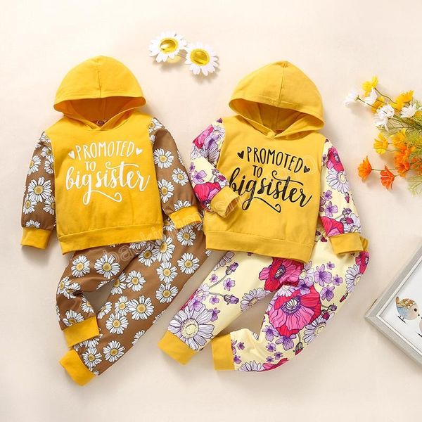 kids clothing sets girls flower print outfits children hooded letter +floral pants 2pcs/set spring autumn fashion baby clothes, White
kids clothing sets girls flower print outfits children hooded letter +floral pants 2pcs/set spring autumn fashion baby clothes, White