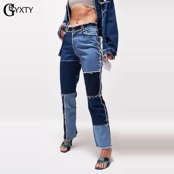 women's jeans gbyxty high waist for women european fashion patchwork loose straight denim pants 2021 stretchy tassel zl851, Blue
women's jeans gbyxty high waist for women european fashion patchwork loose straight denim pants 2021 stretchy tassel zl851, Blue
